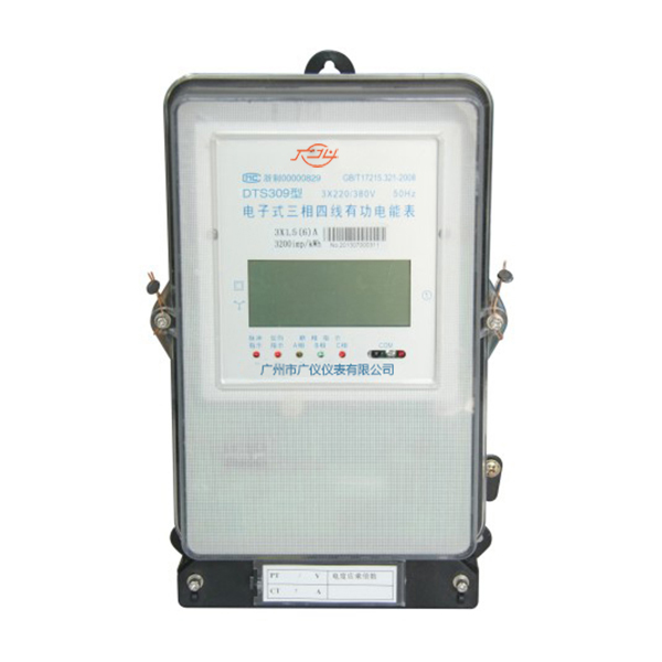 DTS309 electronic three-phase four-wire active energy meter (with RS485 interface)